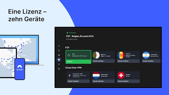 NordVPN – VPN für Privatsphäre Screenshot