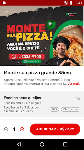 Spazio da Pizza Screen 2