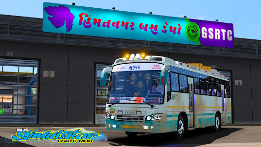 Bussid Mod GSRTC Bus