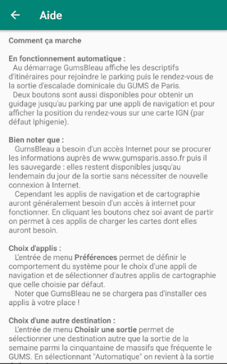 GumsBleau Screen 2