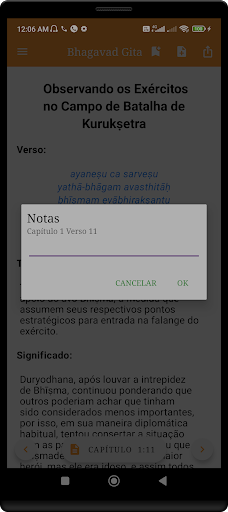 Bhagavad gita in Portuguese
