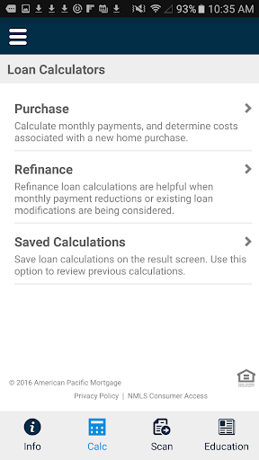 USLending Company Screen 2