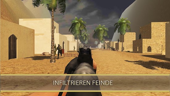 Wüste Hawks: Soldat-Kriegsspiel Screenshot