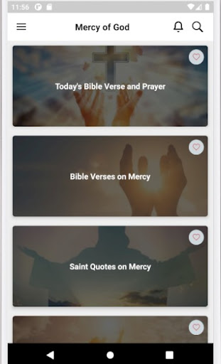Android application Mercy of God screenshort