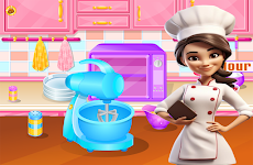 game cooking cake raspberryのおすすめ画像2