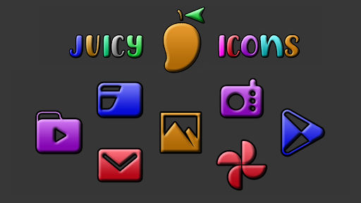 Juicy Colors Icon Pack Screen 2