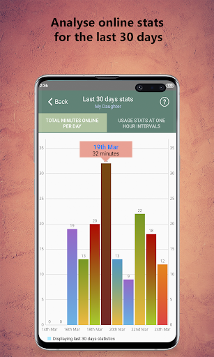 Screenshot of WaStat - WatchApp tracker