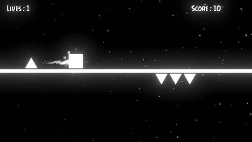 Android application Infinity Runner screenshort
