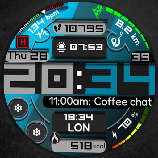 Digital Watch Face CRC079 logo