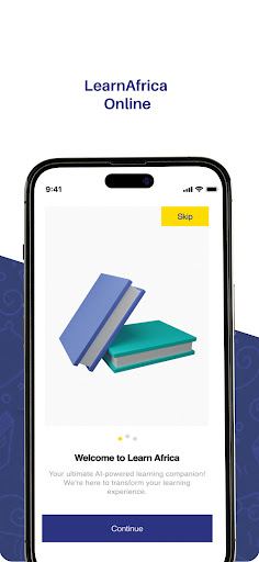 Android application LearnAfrica Online screenshort