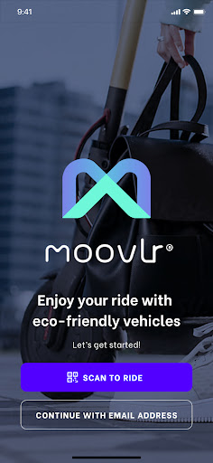 Android application Moovlr screenshort