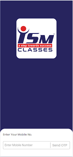 Android application ISM CLASSES screenshort