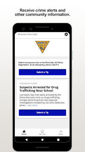 Android application Riverside PD screenshort