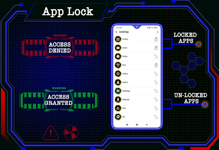 Captura de Pantalla 5 Classy Launcher -App lock,Hide android