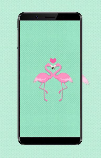 Flamingo Pink Wallpaper Screen 3