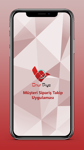 Android application Onur Biye Sipariş Takip screenshort