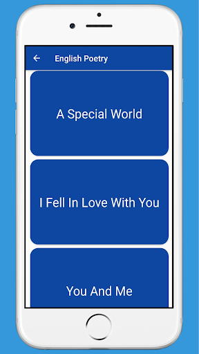 English Poetry Screen 3