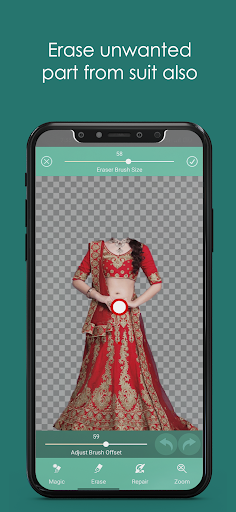 Lehenga Choli Photo Editor