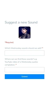 Wednesday Soundboard