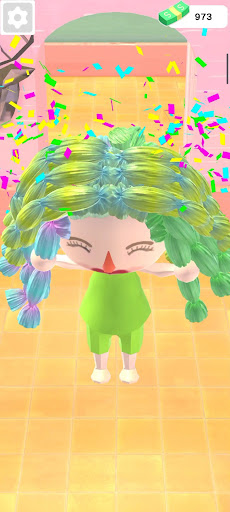 Android application Fill In Hair screenshort