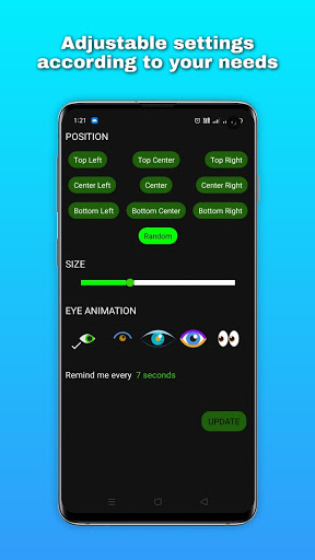 BLINK : Eye Blinking Reminder Screen 2