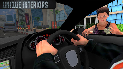Insane City Taxi Driving simulator PVP Cab Games