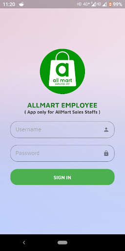 AllMart Employee Screen 3