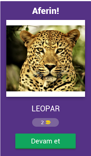 Hayvan Adı Tahmin Oyunu