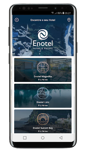 Android application Enotel Hotels & Resorts screenshort