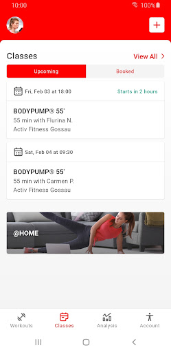 Screenshot of ACTIV FITNESS