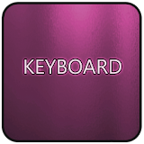 Pink Glass Keyboard Skin icon