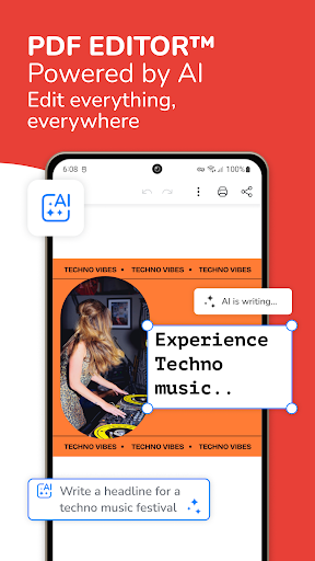Android application PDF Editor – Edit Everything! screenshort