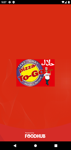 Android application Pizza-to-go screenshort
