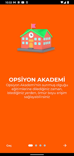 Android application Option Academy screenshort