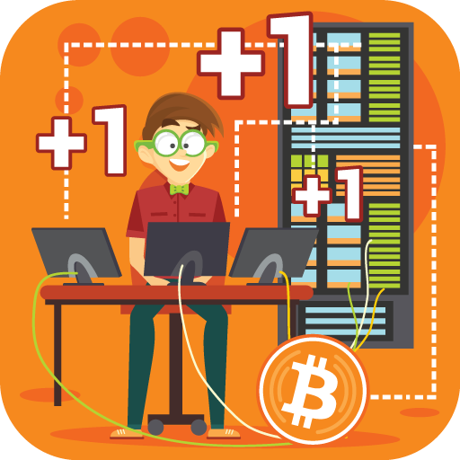 Bitcoin Mining Idle Tycoon logo
