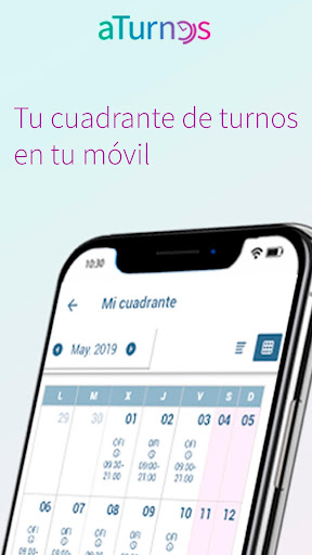 Android application aTurnos screenshort
