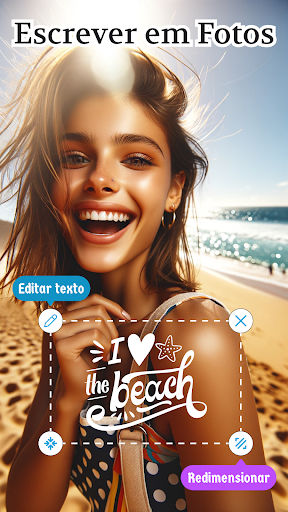 Visualização do aplicativo