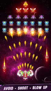 Space Shooter attack v1.765 MOD Unlimited Diamonds Gallery 4