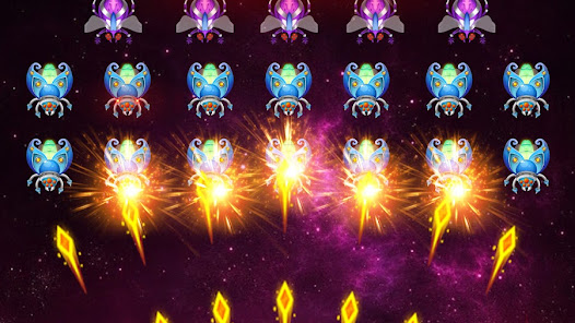 Space Shooter v1.768 MOD APK (Menu/Unlimited Diamonds) Gallery 4