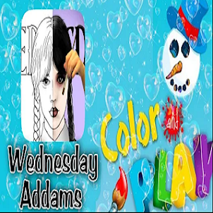 Wednesday Addams Game Color