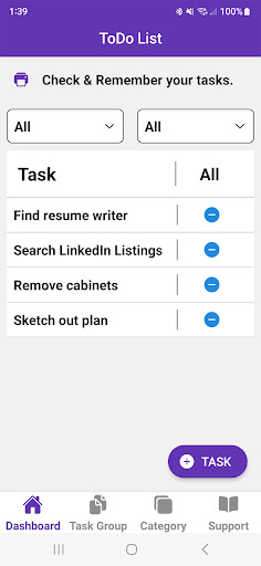 Scotts To Do List Screen 3
