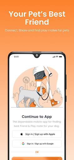 Android application Play Date Dogs screenshort
