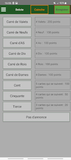 Karnet de Coinche Screenshot 4 - AppWisp.com