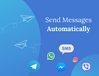 Auto Text: Auto send WA & SMS 1