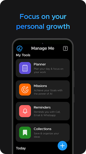 Android application Livorn: Personal Growth via AI screenshort