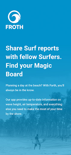 Android application Froth screenshort