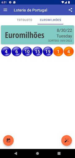 Portugal Loteria - Previsão IA Screen 3