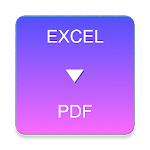 Cover Image of Descargar EXCEL to PDF Converter  APK