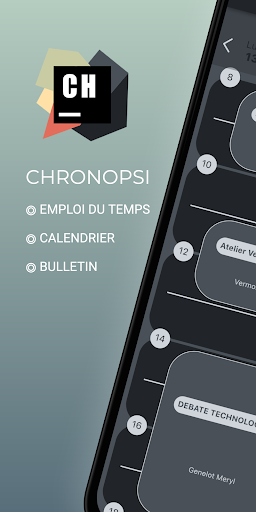 Android application Chronopsi screenshort