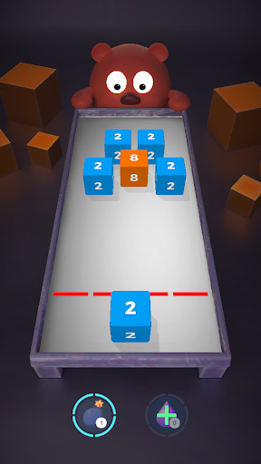 Android application Bear Merge: Cube Chain screenshort